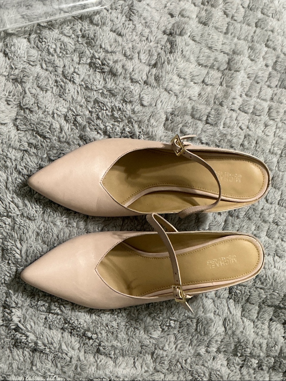 Michael Kors Blush Pointed Slingback Mules